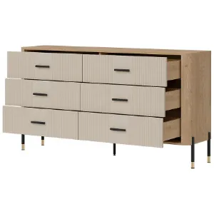 Obrazek Komoda Dante Dt05  Dąb Cremona/Kaszmir