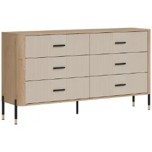 Obrazek Komoda Dante Dt05  Dąb Cremona/Kaszmir