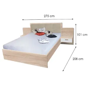 Obrazek Łóżko Sys Effect Ef2l Sonoma