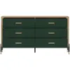 Obrazek Komoda Dante Dt05  Dąb Cremona/Zielony