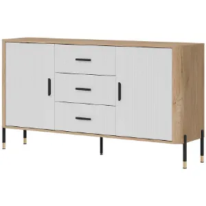 Obrazek Komoda Dante Dt06 Dąb Cremona/Biały