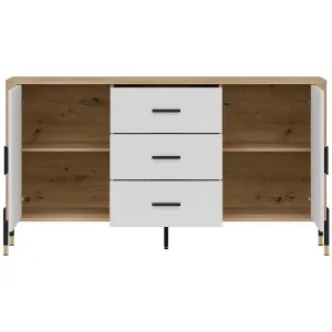 Obrazek Komoda Dante Dt06 Dąb Cremona/Biały