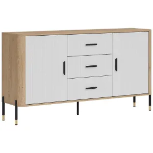 Obrazek Komoda Dante Dt06 Dąb Cremona/Biały