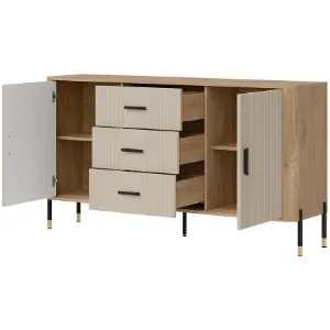 Obrazek Komoda Dante Dt06 Dąb Cremona/Kaszmir