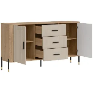 Obrazek Komoda Dante Dt06 Dąb Cremona/Kaszmir