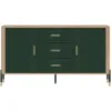 Obrazek Komoda Dante Dt06 Dąb Cremona/Zielony