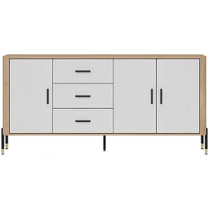 Obrazek Komoda Dante Dt07 Dąb Cremona/Biały