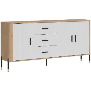 Obrazek Komoda Dante Dt07 Dąb Cremona/Biały