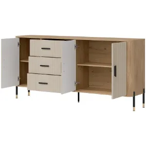 Obrazek Komoda Dante Dt07 Dąb Cremona/Kaszmir