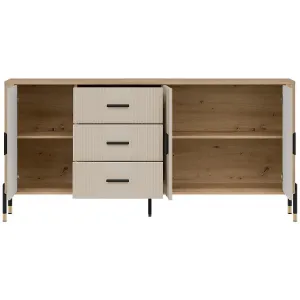 Obrazek Komoda Dante Dt07 Dąb Cremona/Kaszmir