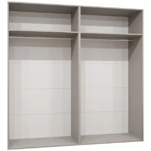 Obrazek Szafa Marbella I 200 kaszmir/srebrny