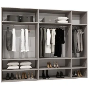 Obrazek Szafa Marbella I 250 kaszmir/srebrny