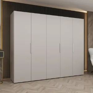 Obrazek Szafa Marbella I 250 kaszmir/srebrny