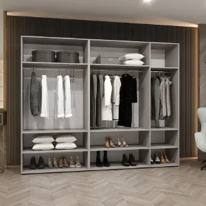 Obrazek Szafa Marbella I 250 kaszmir/złoty