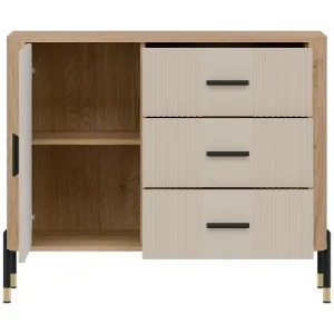 Obrazek Komoda Dante Dt03  Dąb Cremona/Kaszmir