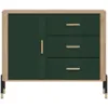 Obrazek Komoda Dante Dt03  Dąb Cremona/Zielony
