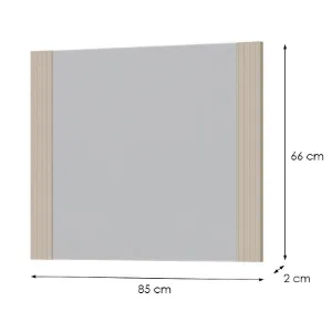 Obrazek Lustro Dante Dt20 Dąb Cremona/Kaszmir