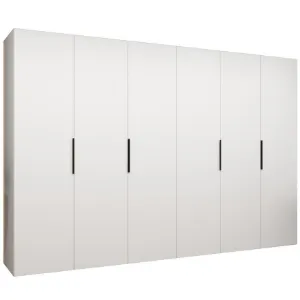 Obrazek Szafa Marbella I 300 biały/czarny