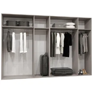 Obrazek Szafa Marbella I 300 kaszmir/czarny