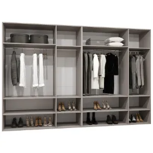 Obrazek Szafa Marbella I 300 kaszmir/srebrny