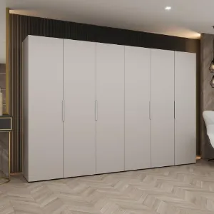 Obrazek Szafa Marbella I 300 kaszmir/srebrny