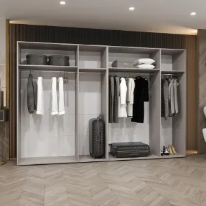 Obrazek Szafa Marbella I 300 kaszmir/srebrny