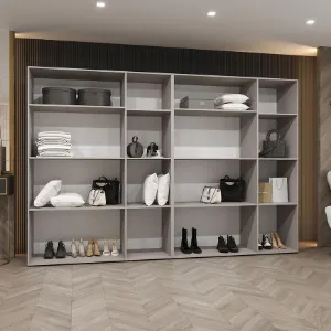 Obrazek Szafa Marbella I 300 kaszmir/srebrny