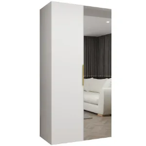 Obrazek Szafa Marbella II 100 biały/złoty