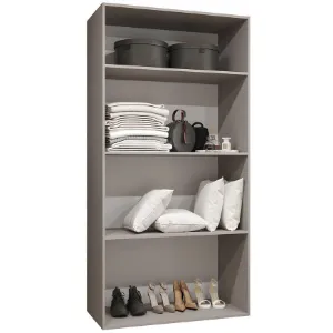 Obrazek Szafa Marbella II 100 kaszmir/srebrny