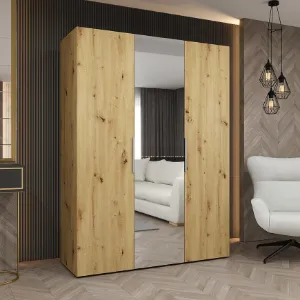 Obrazek Szafa Marbella II 150 artisan srebrny