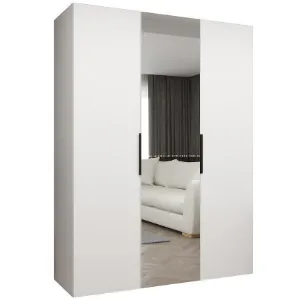 Obrazek Szafa Marbella II 150 biały/czarny