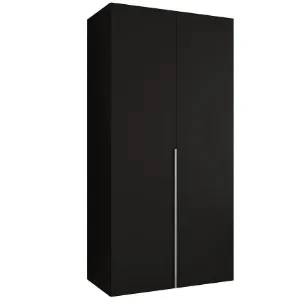 Obrazek Szafa Alicante I 100 czarny/srebrny