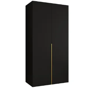 Obrazek Szafa Alicante I 100 czarny/złoty