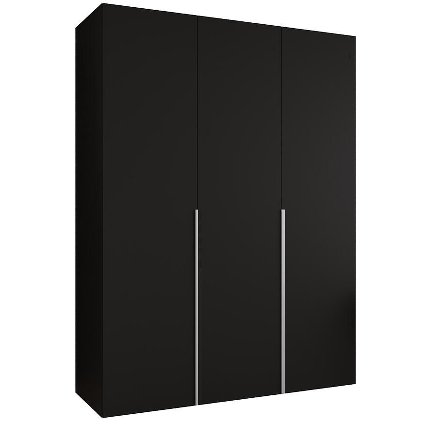 Szafa Alicante I 150 czarny/srebrny