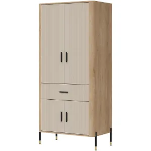 Obrazek Szafa Dante Dt16 Dąb Cremona/Kaszmir