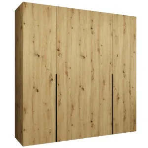 Obrazek Szafa Alicante I 200 artisan czarny