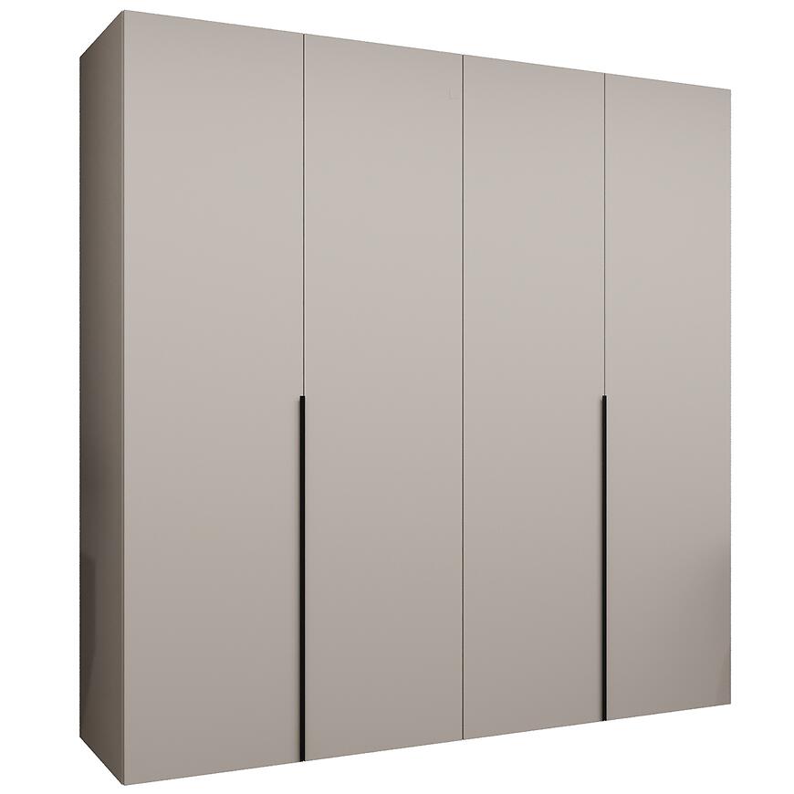 Szafa Alicante I 200 kaszmir/czarny