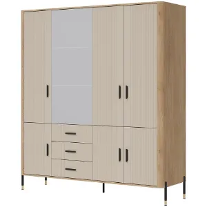 Obrazek Szafa Dante Dt17 Dąb Cremona/Kaszmir