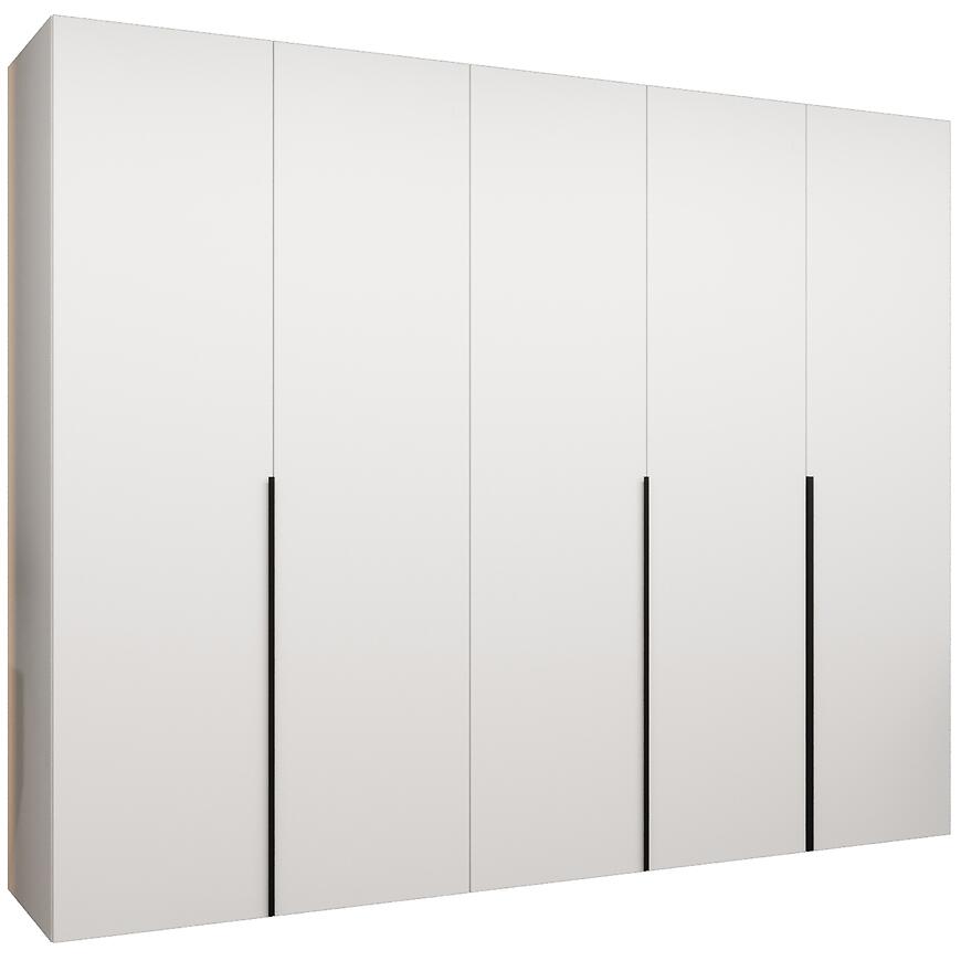 Szafa Alicante I 250 biały/czarny