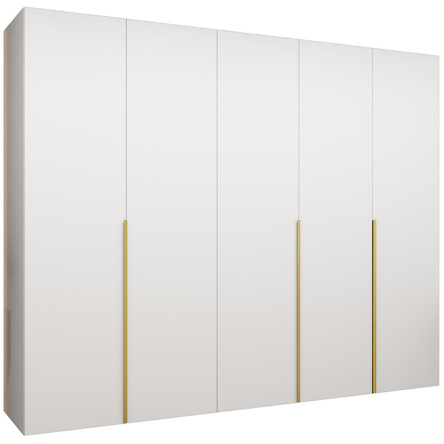 Szafa Alicante I 250 biały/złoty