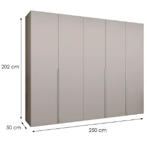 Obrazek Szafa Alicante I 250 kaszmir/srebrny