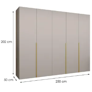 Obrazek Szafa Alicante I 250 kaszmir/złoty