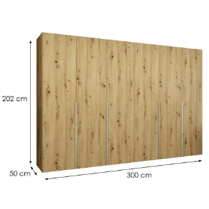 Obrazek Szafa Alicante I 300 artisan srebrny