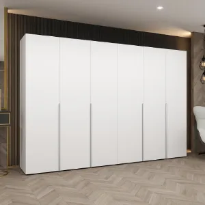 Obrazek Szafa Alicante I 300 biały/srebrny