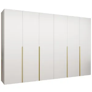 Obrazek Szafa Alicante I 300 biały/złoty