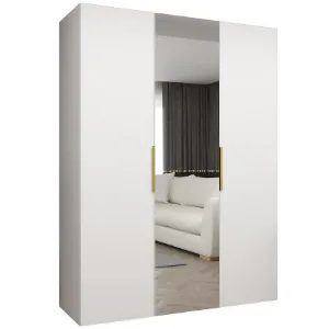 Obrazek Szafa Marbella II 150 biały/złoty