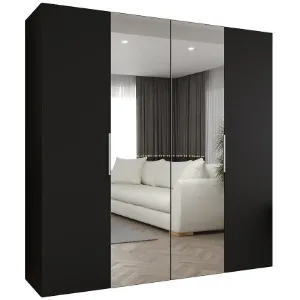 Szafa Marbella II 200 czarny/kaszmir