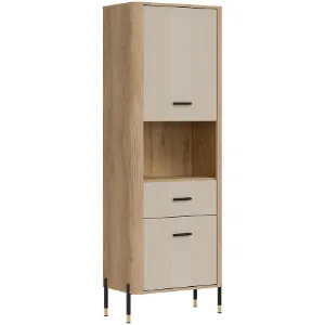 Obrazek Regał Dante L/P Dt15 Dąb Cremona/Kaszmir