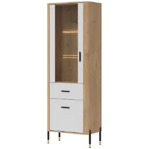 Obrazek Witryna L/P Dante Dt13 Dąb Cremona/Biały