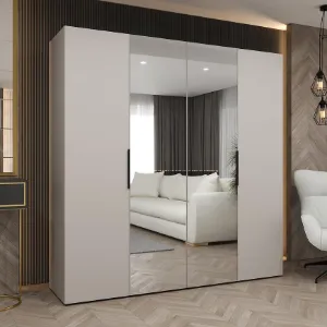 Obrazek Szafa Marbella II 200 kaszmir/czarny